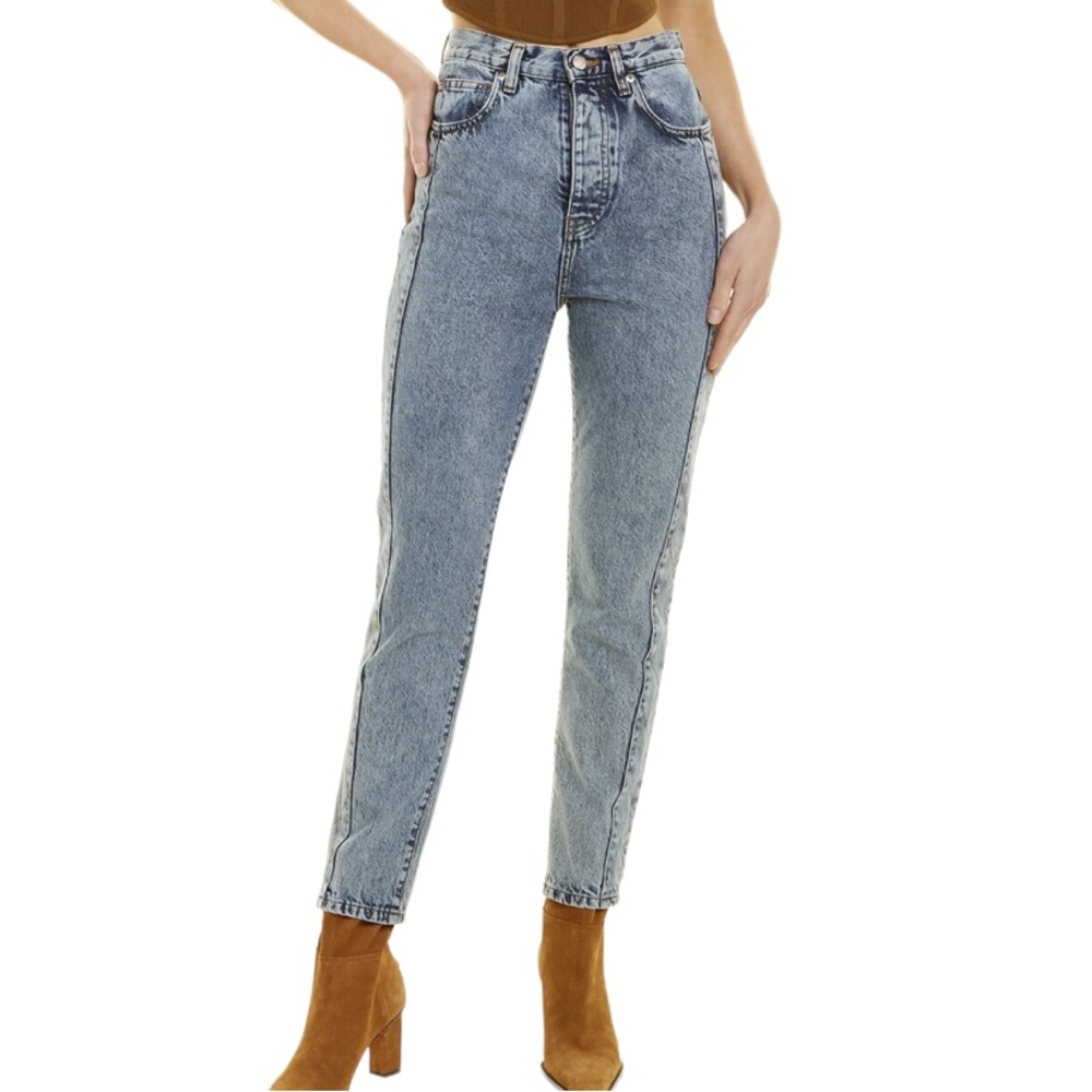 IRO Gismond Snow Blue Straight Jeans SZ 30 NWT